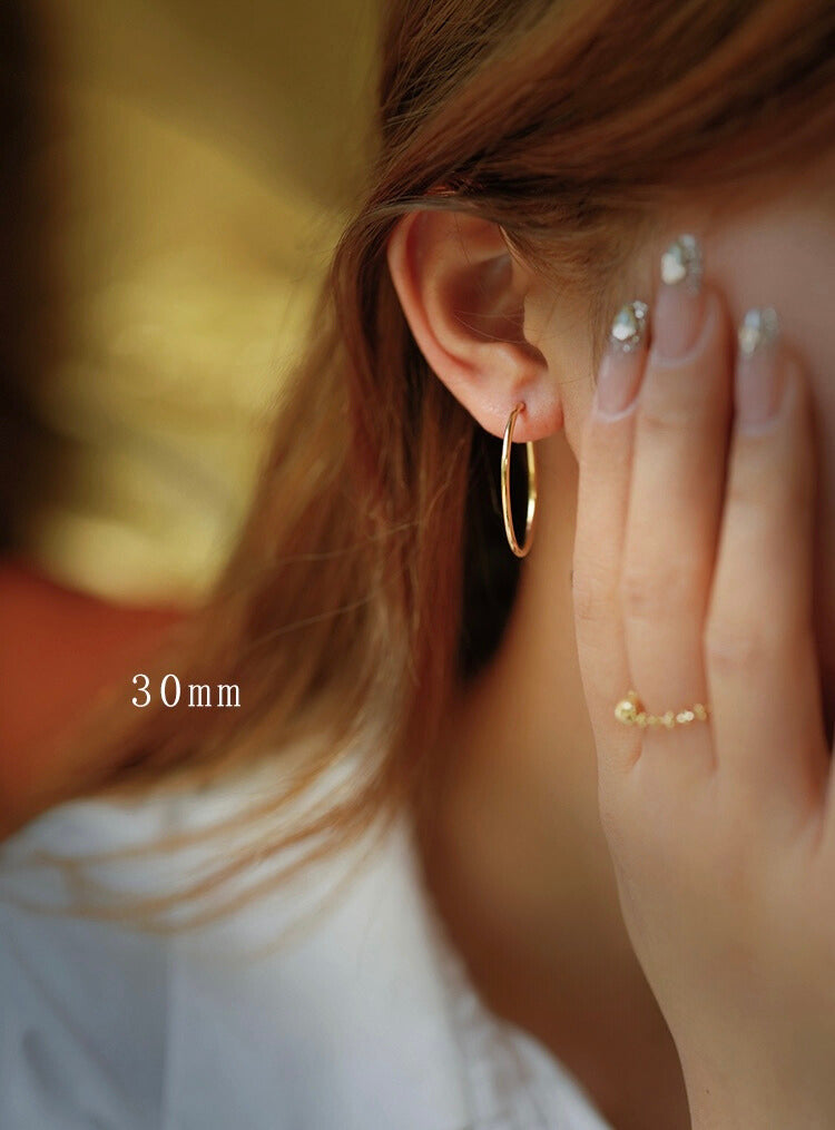 Mia Hula Hoop Earrings