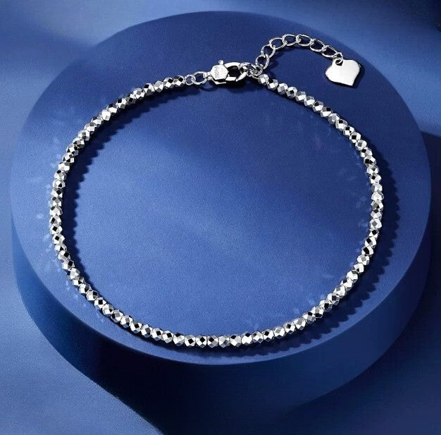 Disco Ball Bead Bangle Bracelet