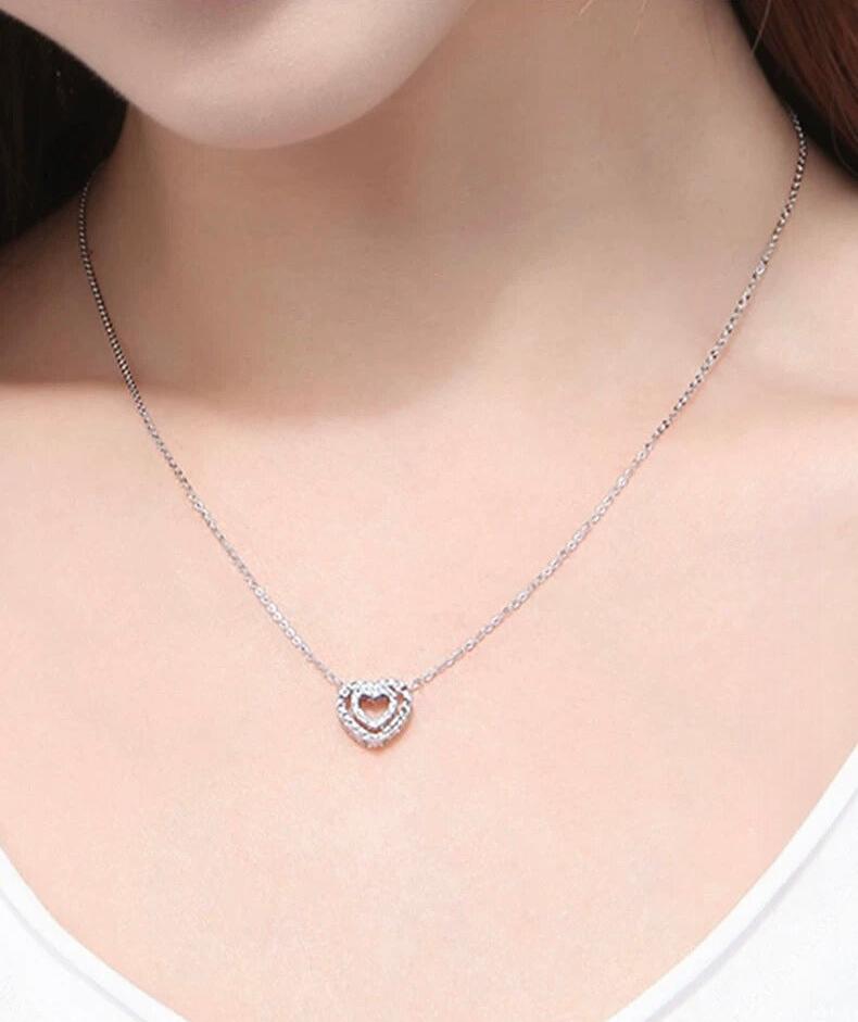 Matryoshka Hearts Necklace