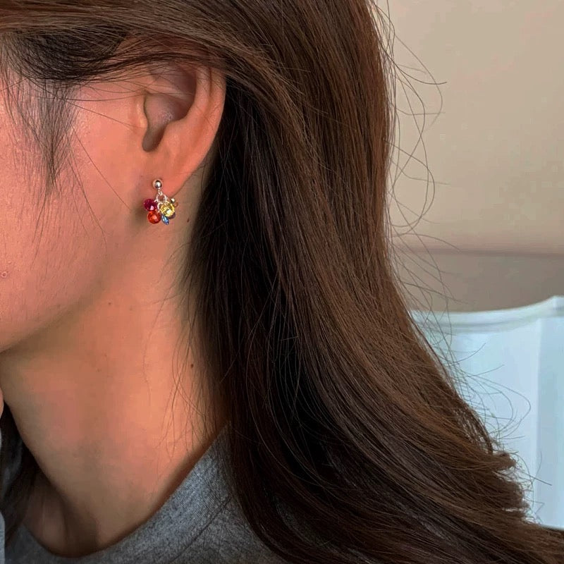 Color Balloons Stud Earrings