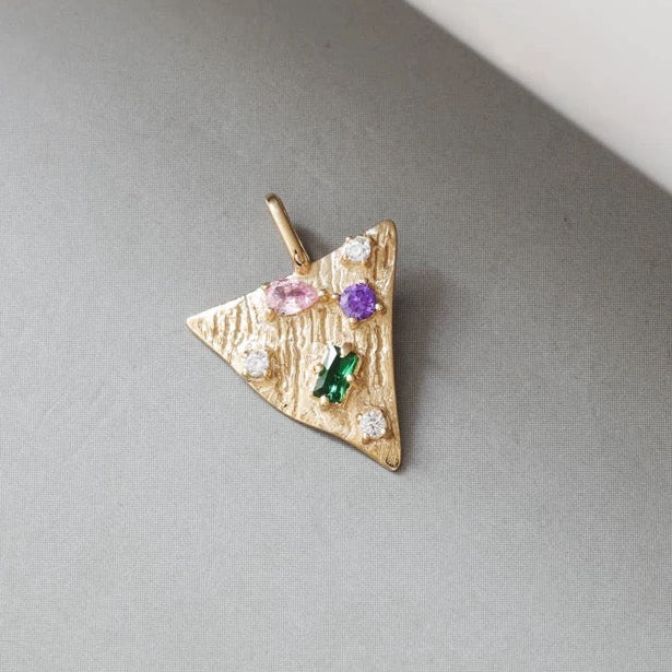 Pallet Spade Charm Pendant