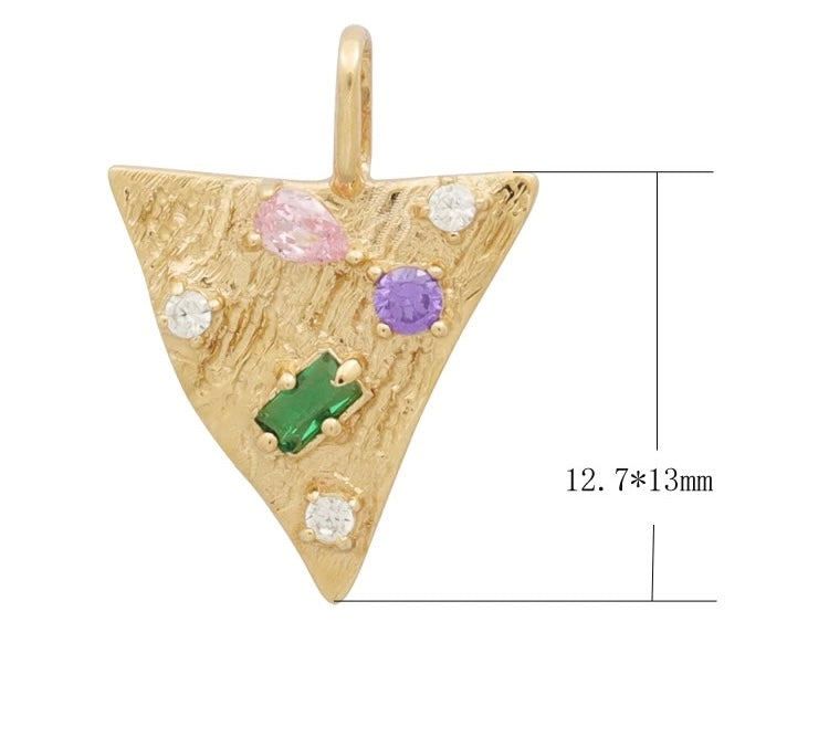 Pallet Spade Charm Pendant