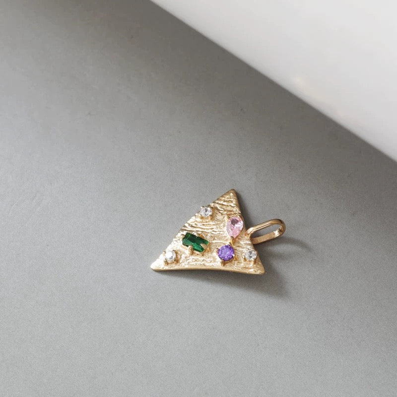 Pallet Spade Charm Pendant