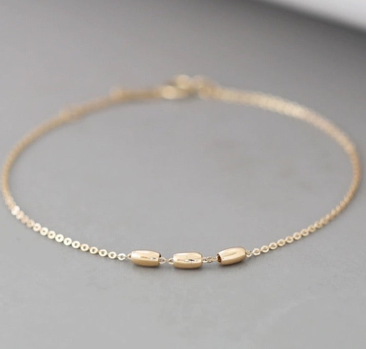 Trinity Bead Bracelet