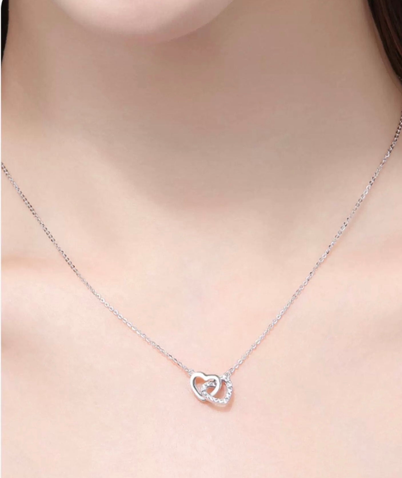 Connected Hearts Necklace