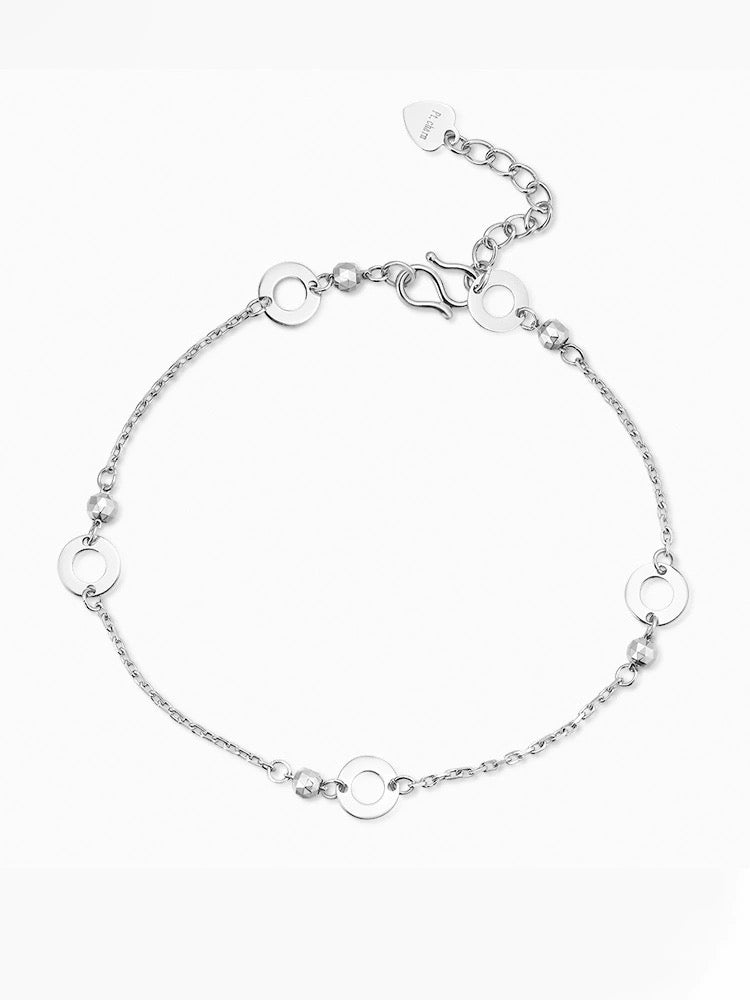 Polo Ring Discs Chain Bracelet