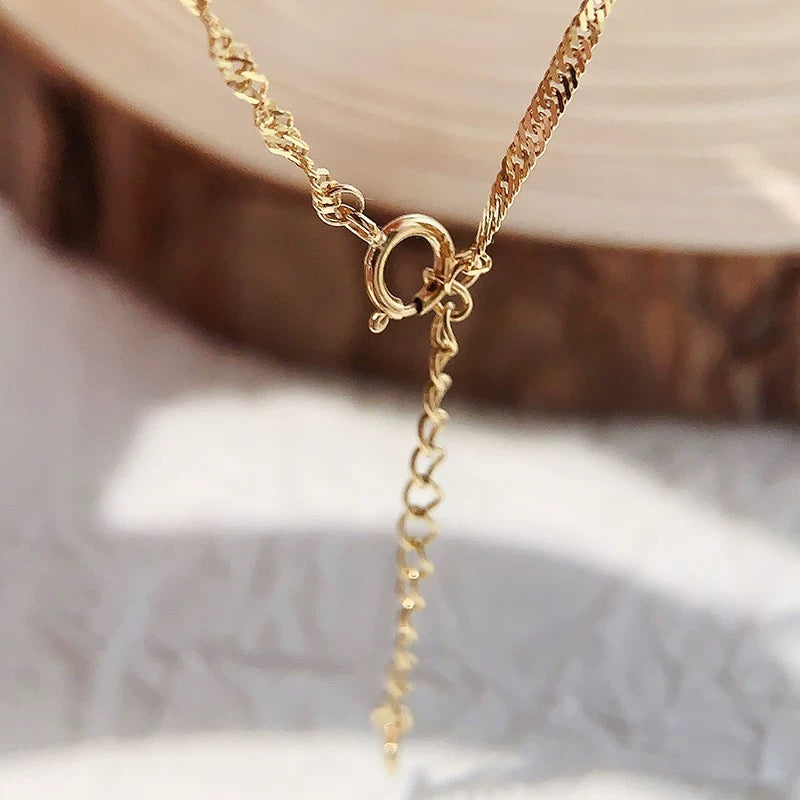 Lucky Star Cross Chain Bracelet