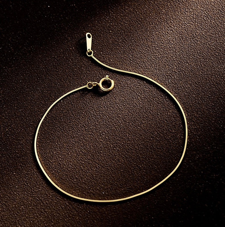 Fine Snake Chain Bracelet