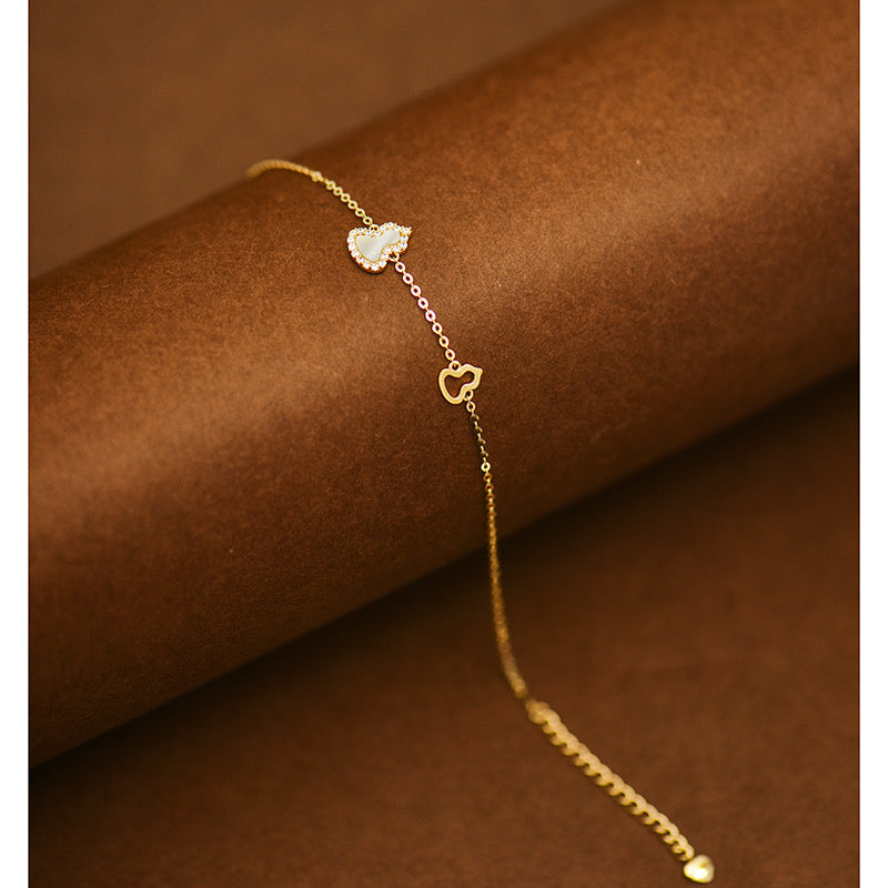 Inlaid Genie Bottle Charm Bracelet