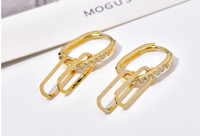Renee Charms Hoops Earrings