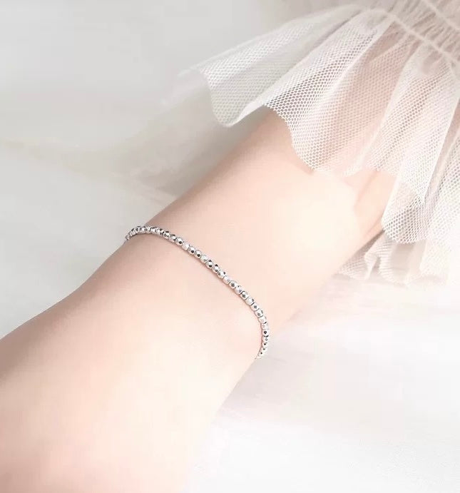 Disco Ball Bead Bangle Bracelet