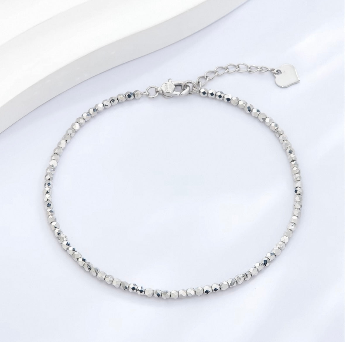 Disco Ball Bead Bangle Bracelet