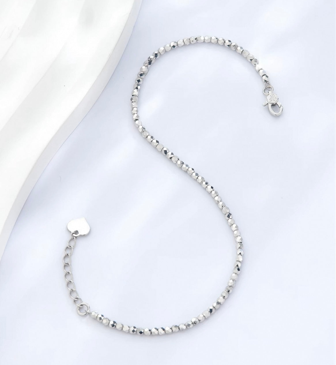 Disco Ball Bead Bangle Bracelet