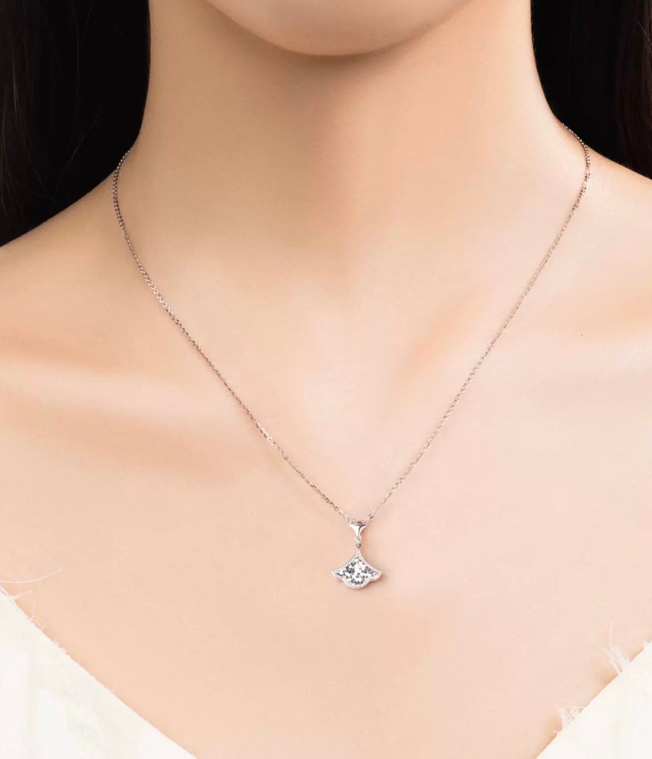 Fish Scale Skirt Necklace