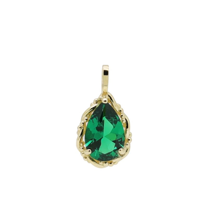 Freya Green Vine Charm Pendant