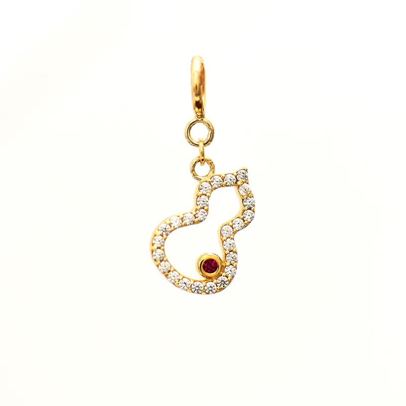 Detachable Genie Bottle Charm Pendant