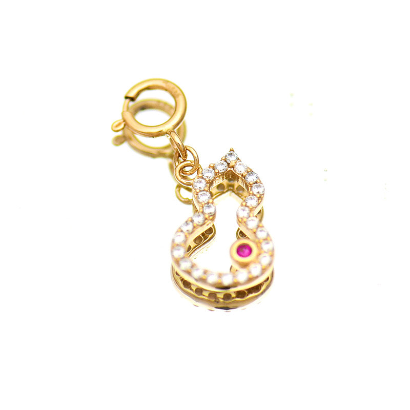 Detachable Genie Bottle Charm Pendant