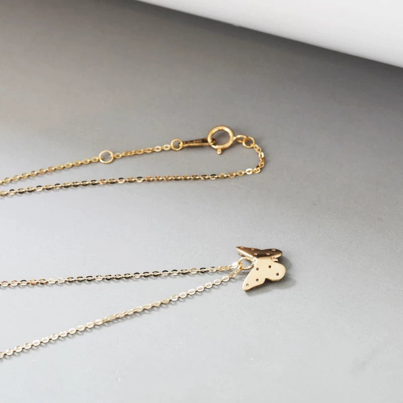 Elia Butterfly Charm Necklace