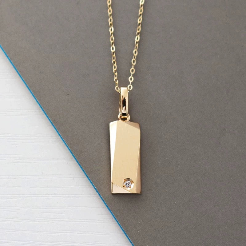 Bezel Padel Charm Pendant