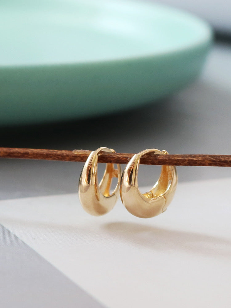 Handbag Huggie Hoops