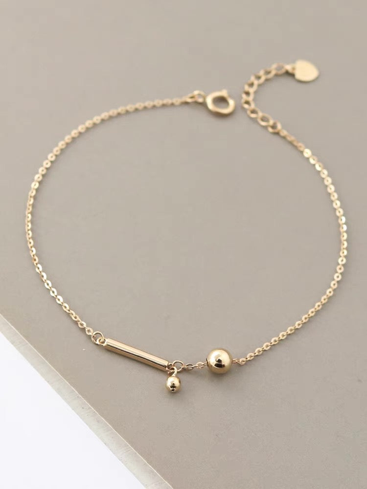 Bar & Dome Bracelet