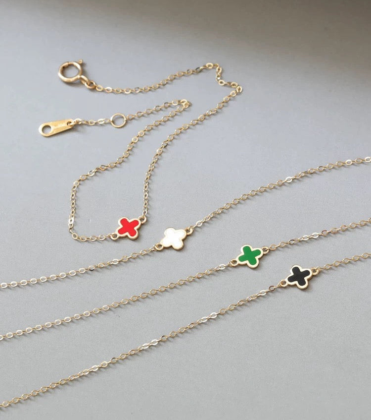 Mini Clover Bracelet / Anklet