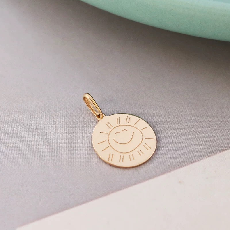 Hello Sunshine Charm Pendant