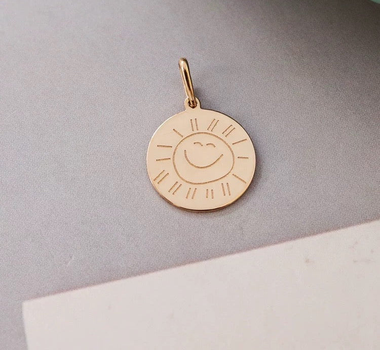 Hello Sunshine Charm Pendant