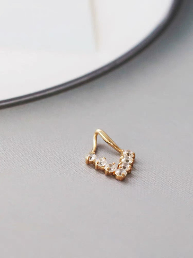 Angelic Wing Charm Necklace