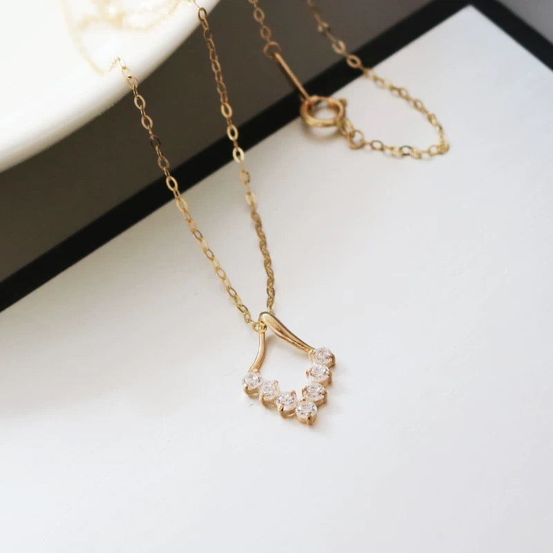 Angelic Wing Charm Necklace