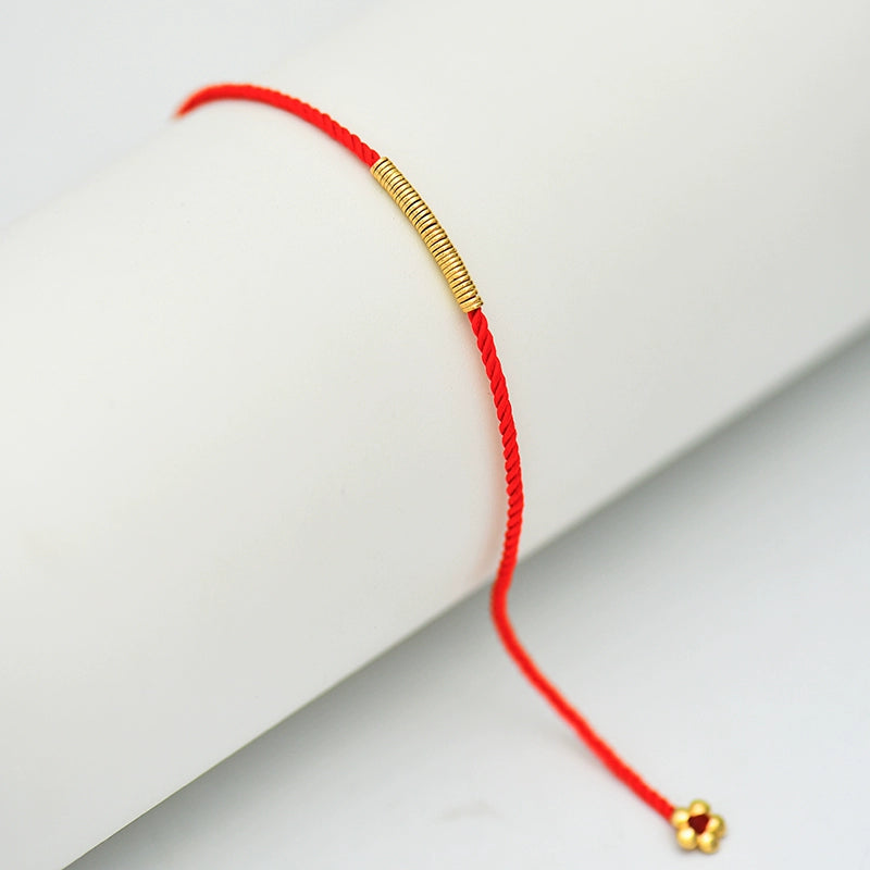 Martial Daisy Rope Bracelet