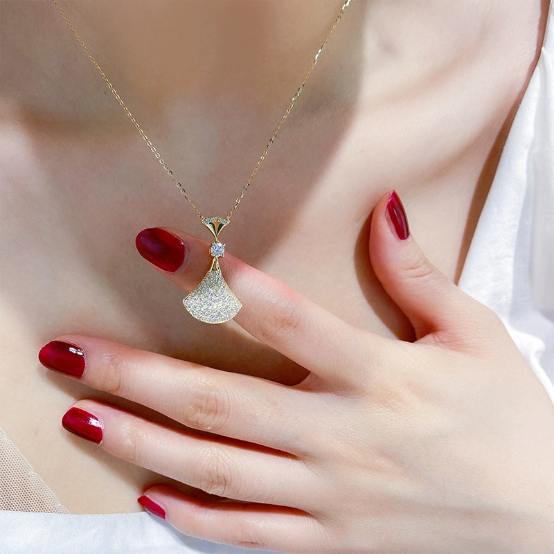 Chandelier Skirt Charm Necklace