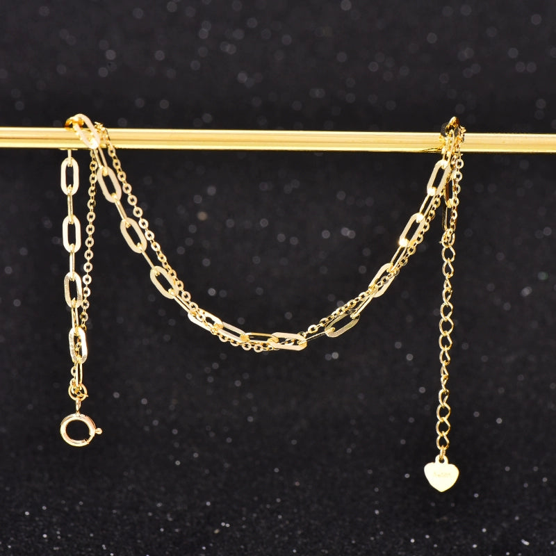 Hannah Multi Chain Drape Bracelet