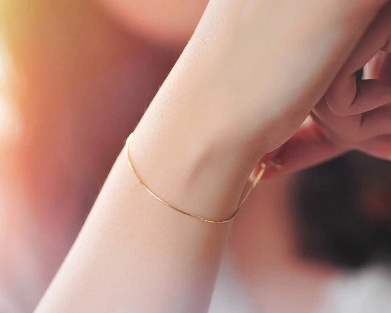 Fine Snake Chain Bracelet