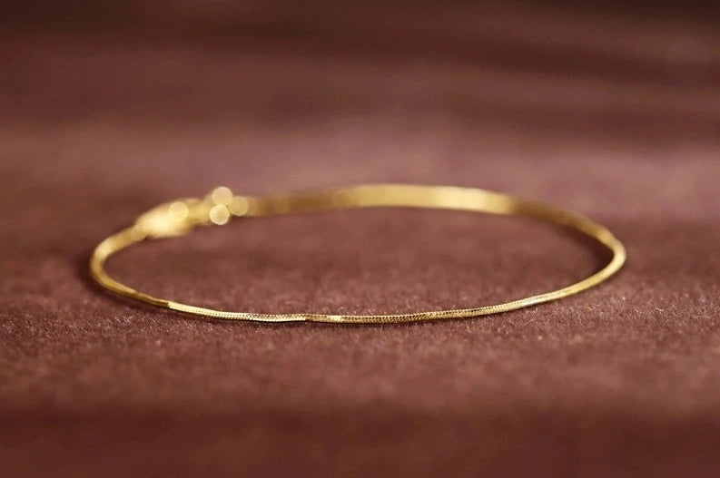Fine Snake Chain Bracelet