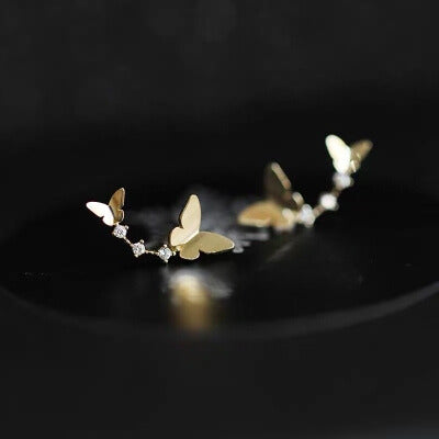 Flyhigh Butterfly Stud Earrings