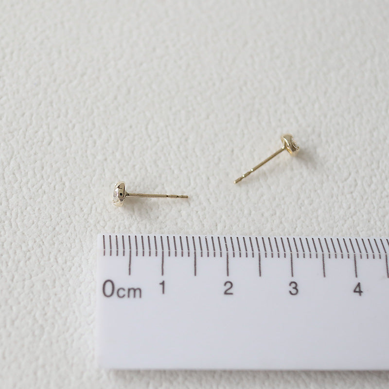 Cupid Crystal Stud Earrings