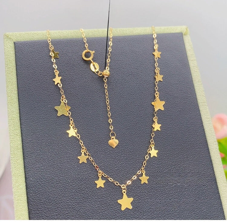 Tassel Stars Chain Necklace