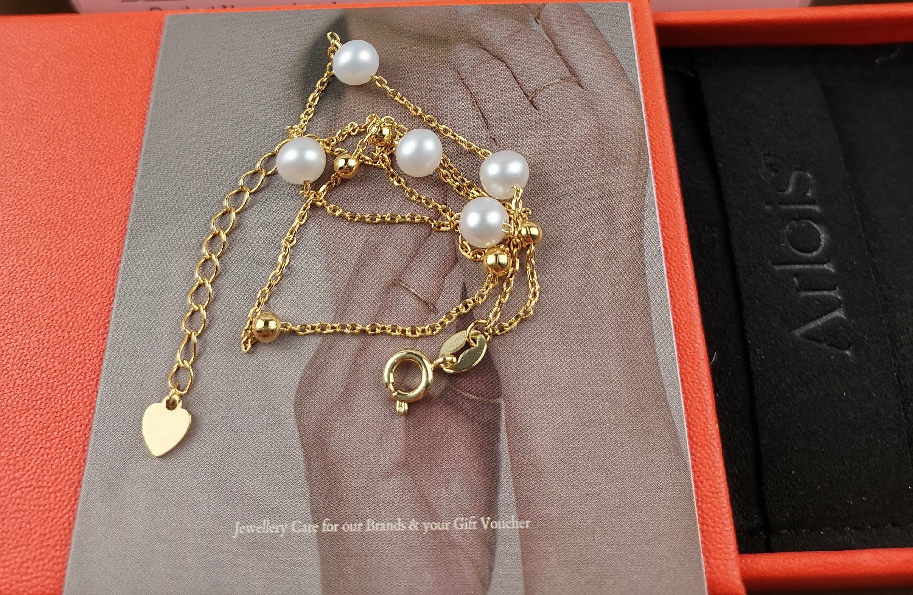 Akoya Pearl Chain Bracelet