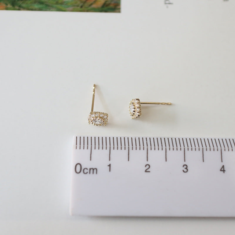 Diana Cluster Stud Earrings