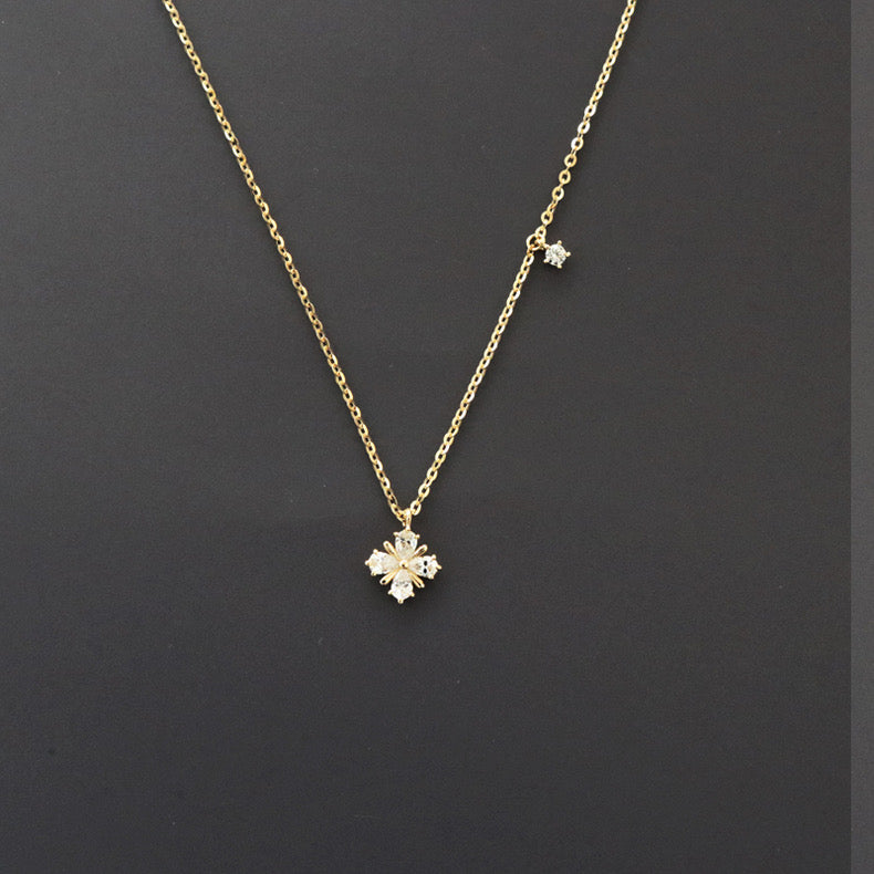 Crystal Snow Necklace