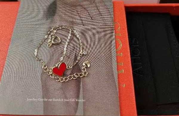 Minnie Heart Bracelet