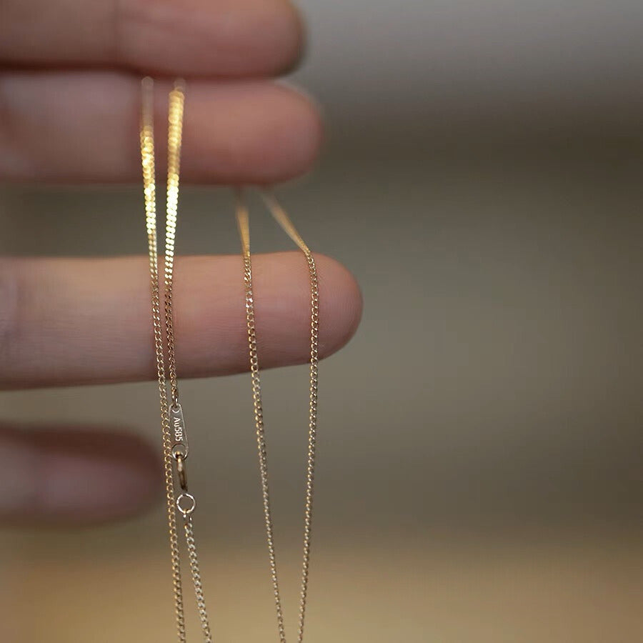 Fine Wheat Chain Necklace