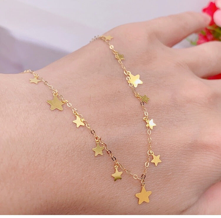 Tassel Stars Chain Necklace