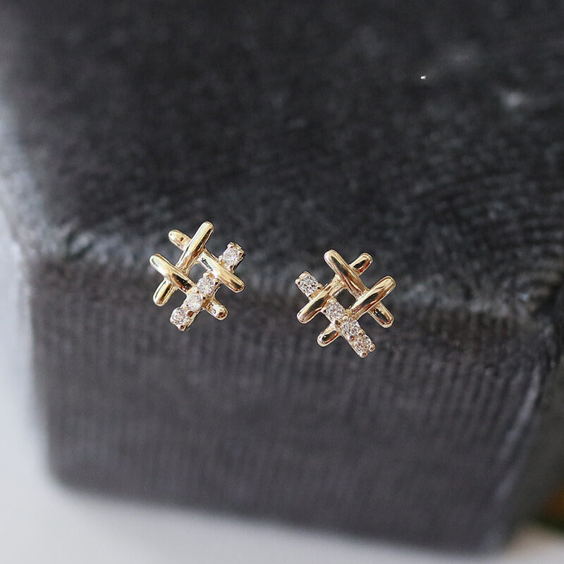 Crystal Otothorp Stud Earrings