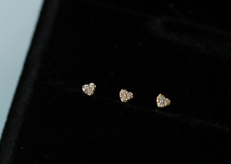 Shortie Love Stud Earrings