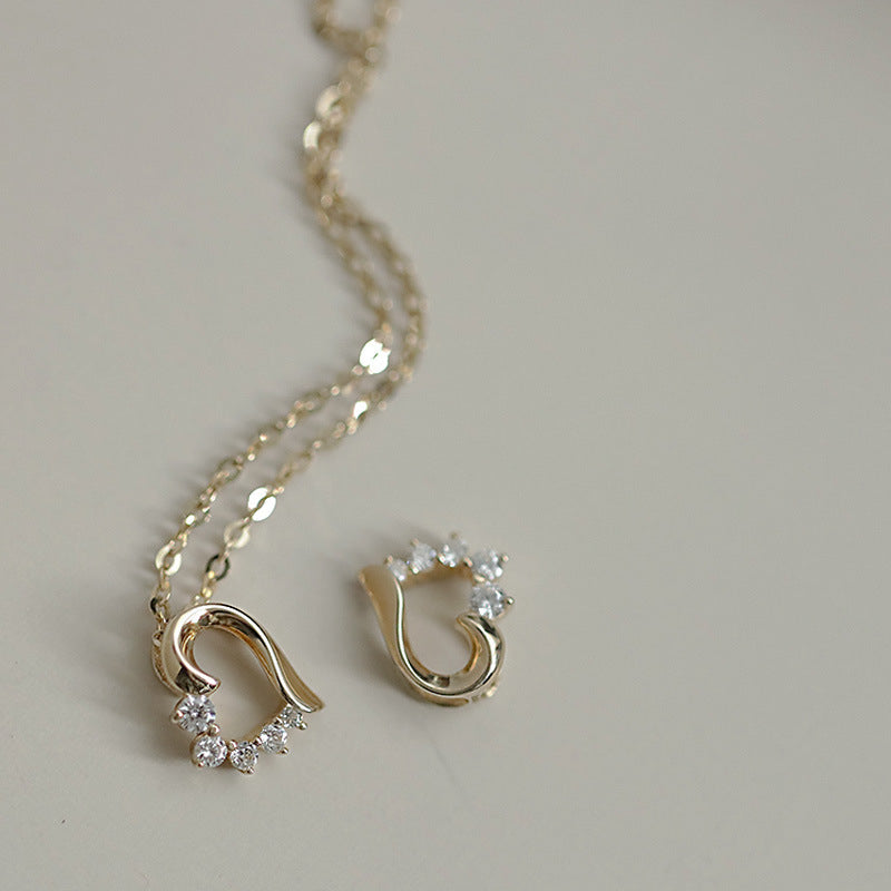 Signature Heart Charm Necklace