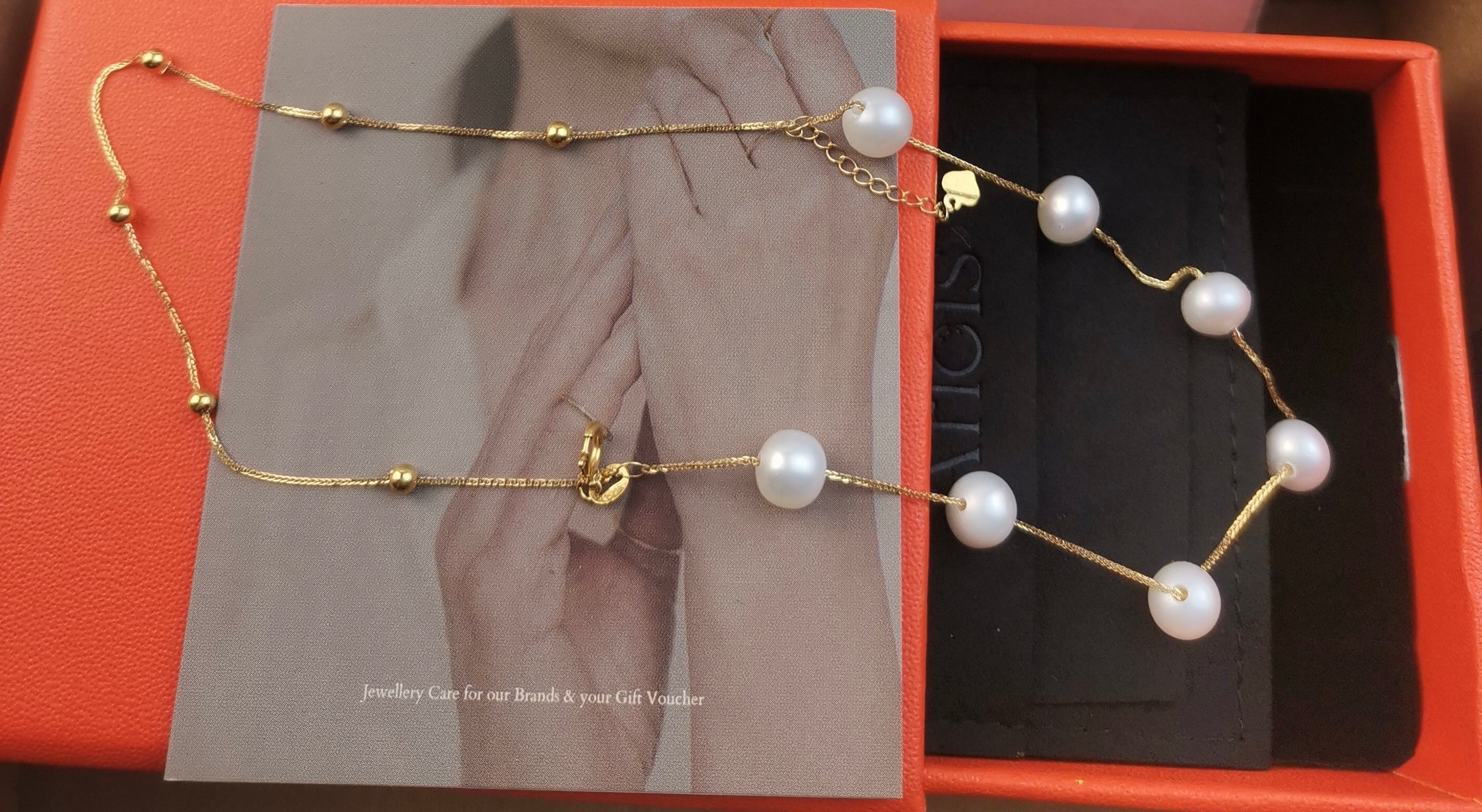 Akoya Pearl Chain Bracelet