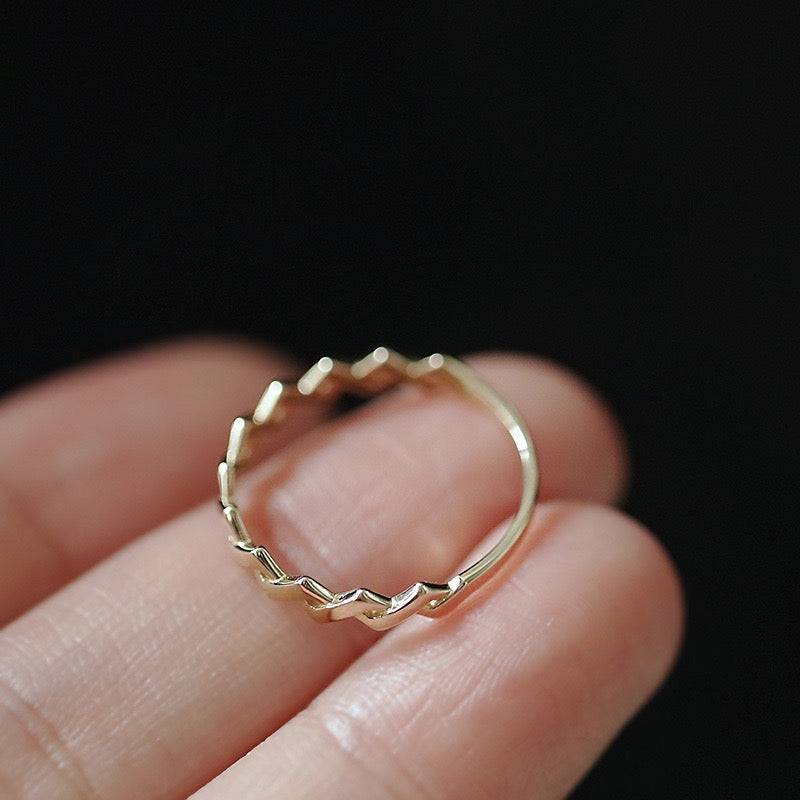 Zeltic Stackable Ring