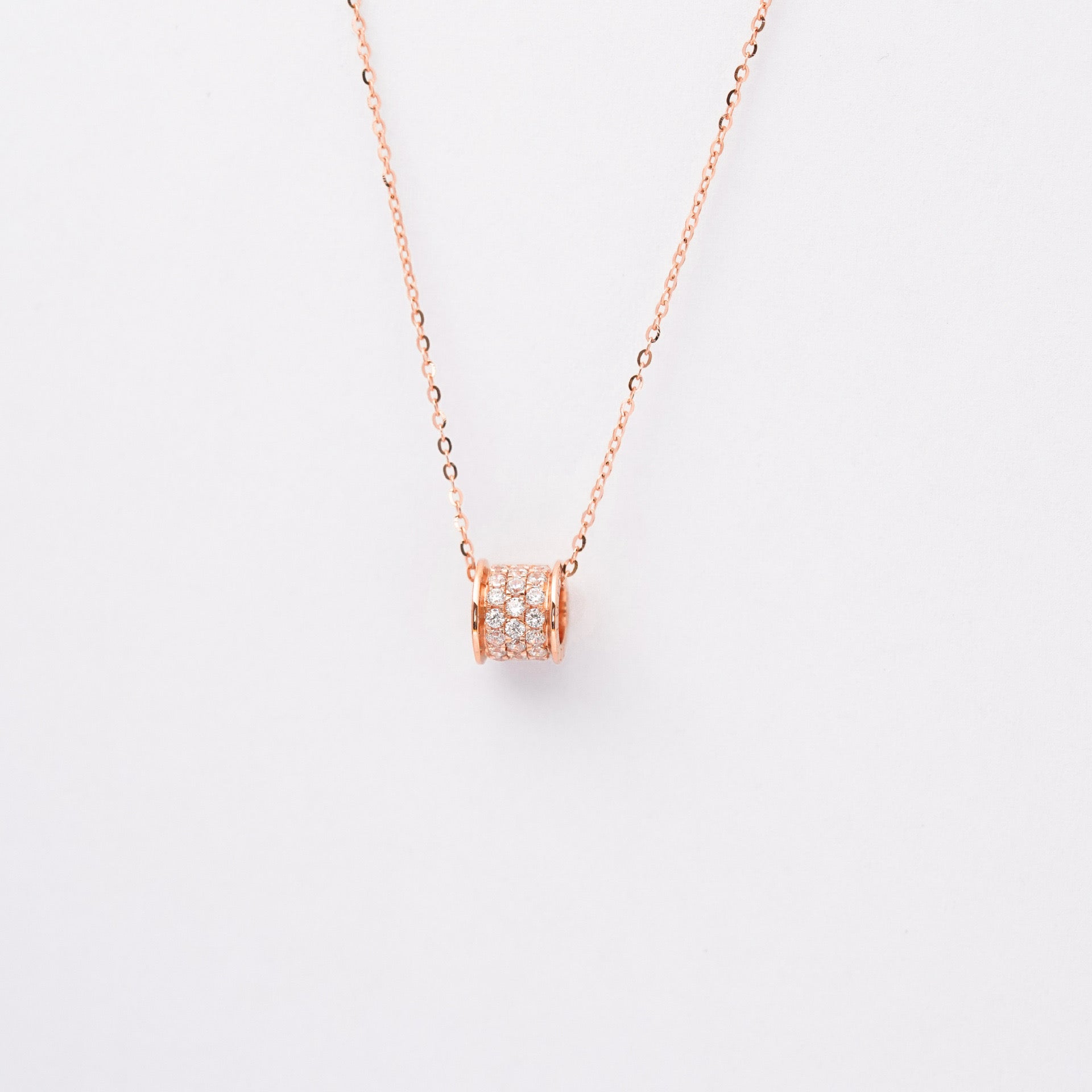 Jewelled Barrel Necklace